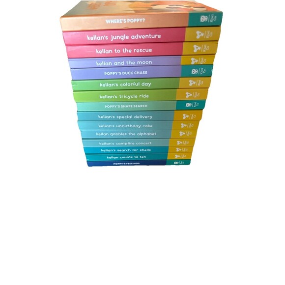 Lot of 15 KiwiCo Kellan Poppy Board Books Counts Colorful Day Jungle Kiwi Co - Picture 2 of 7